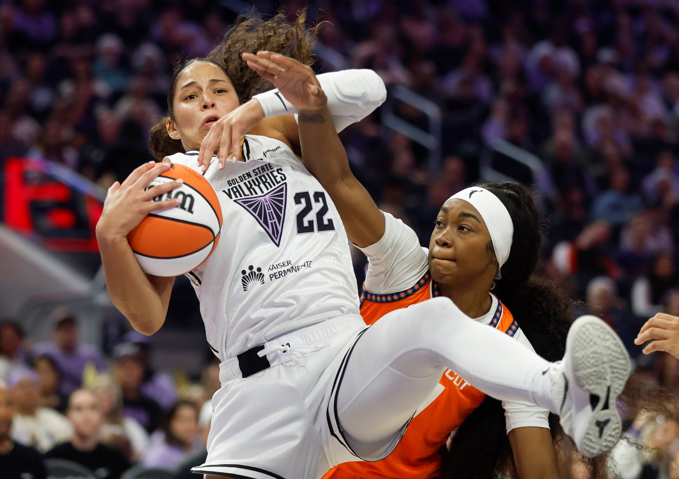 Valkyries guard Veronica Burton named to WNBA all-defensive second team