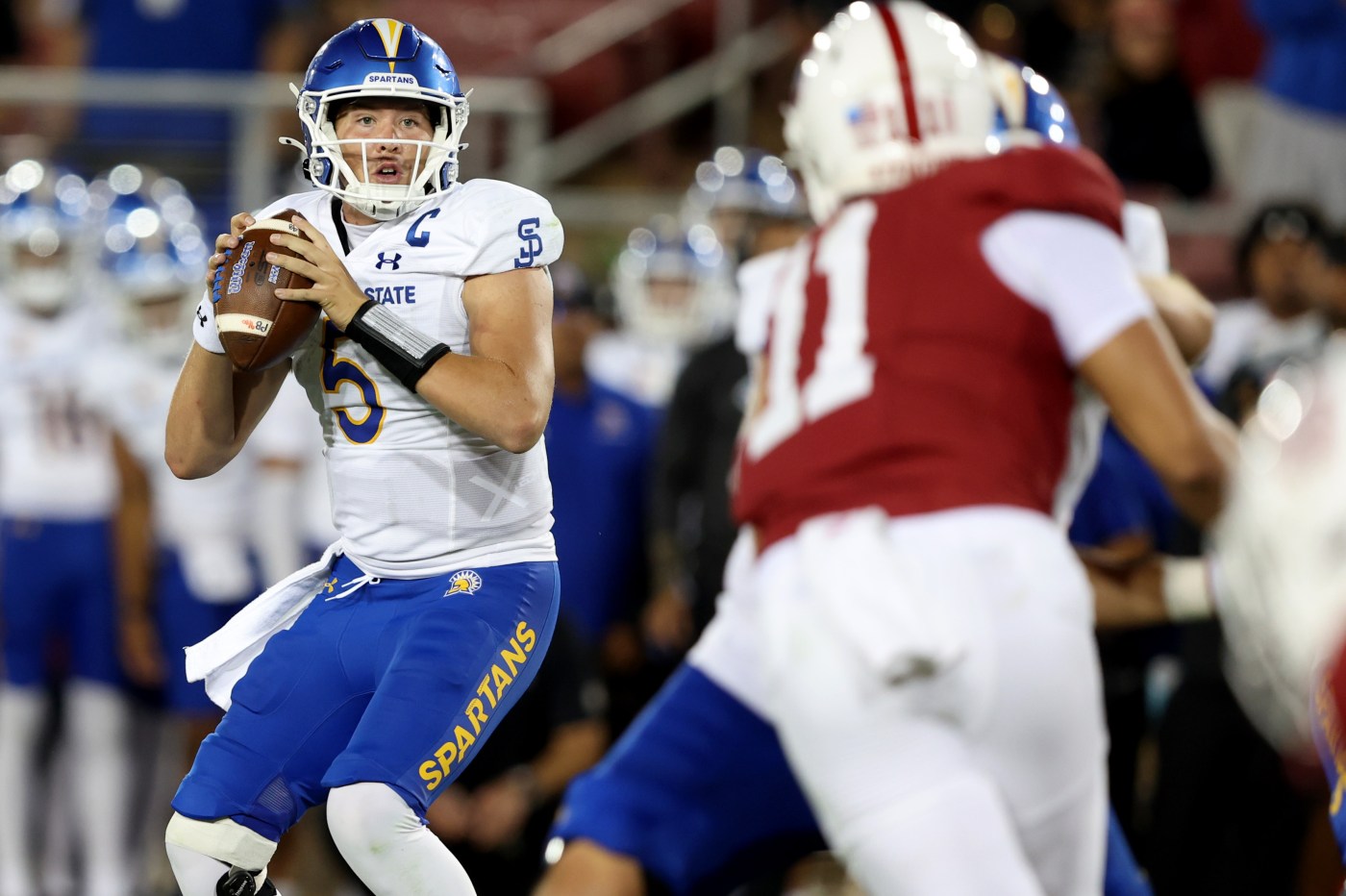 San Jose State might be without star QB and receiver for pivotal game at Utah State