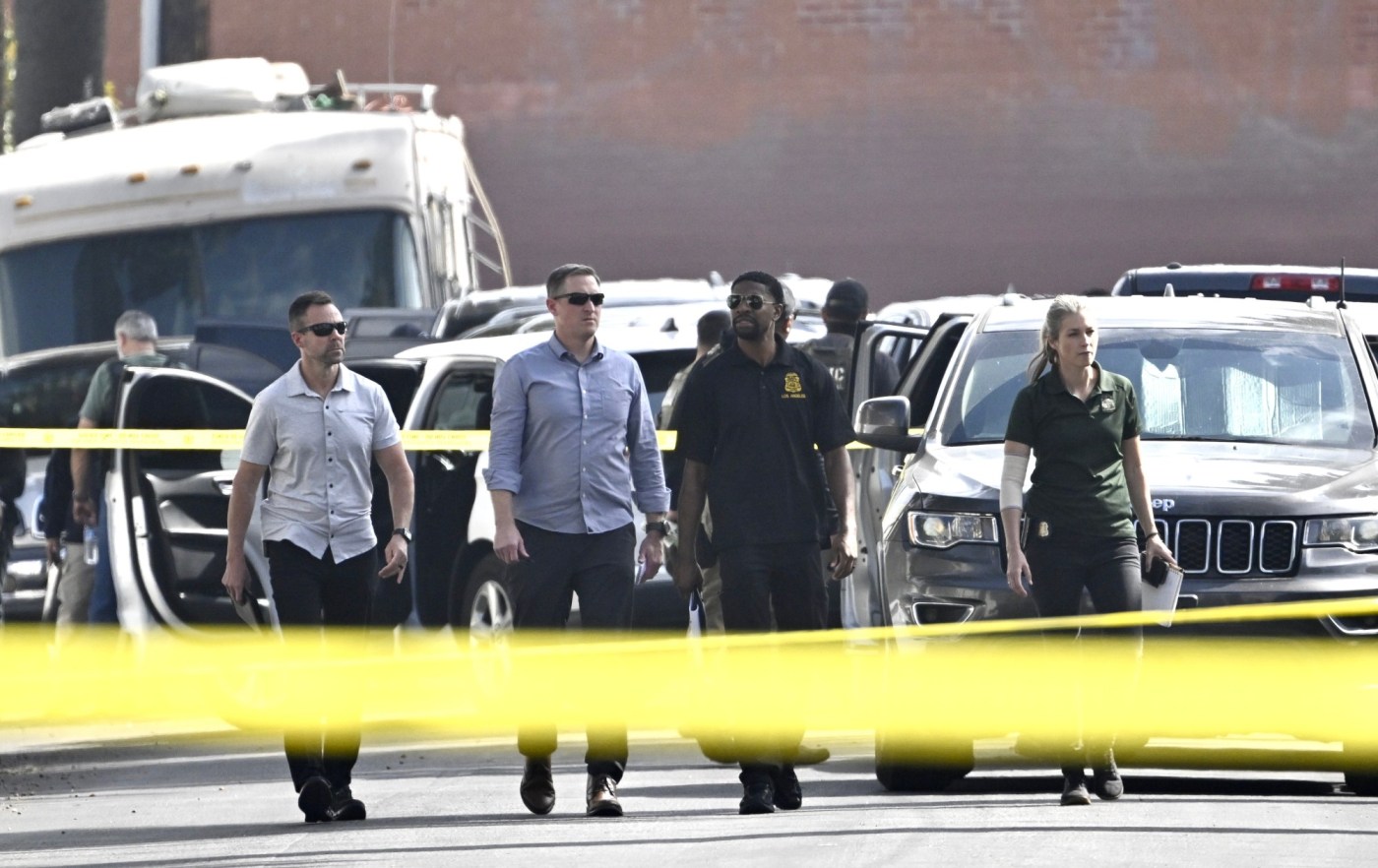 Federal officers pull over California immigration suspect with gunfire injuring deputy marshal and suspect