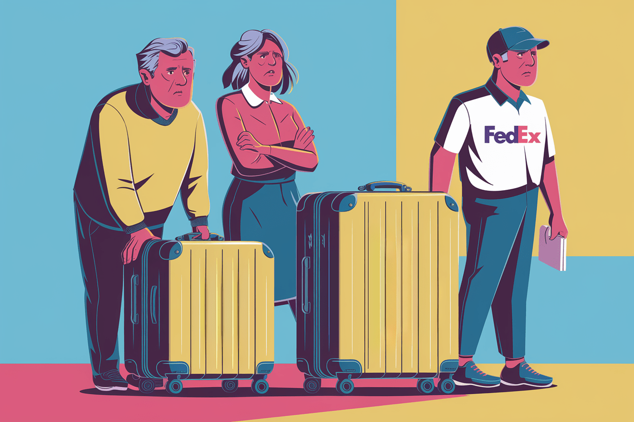 Why did FedEx charge me $1,237 to ship luggage it couldn’t deliver?
