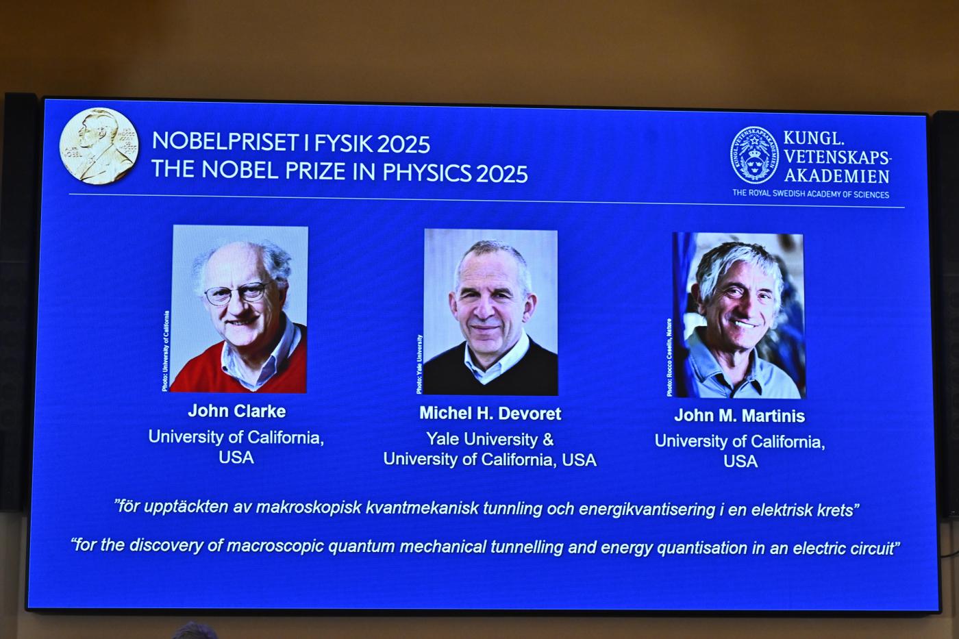 UC Berkeley scientist and two others win Nobel Prize in Physics for work advancing quantum technology