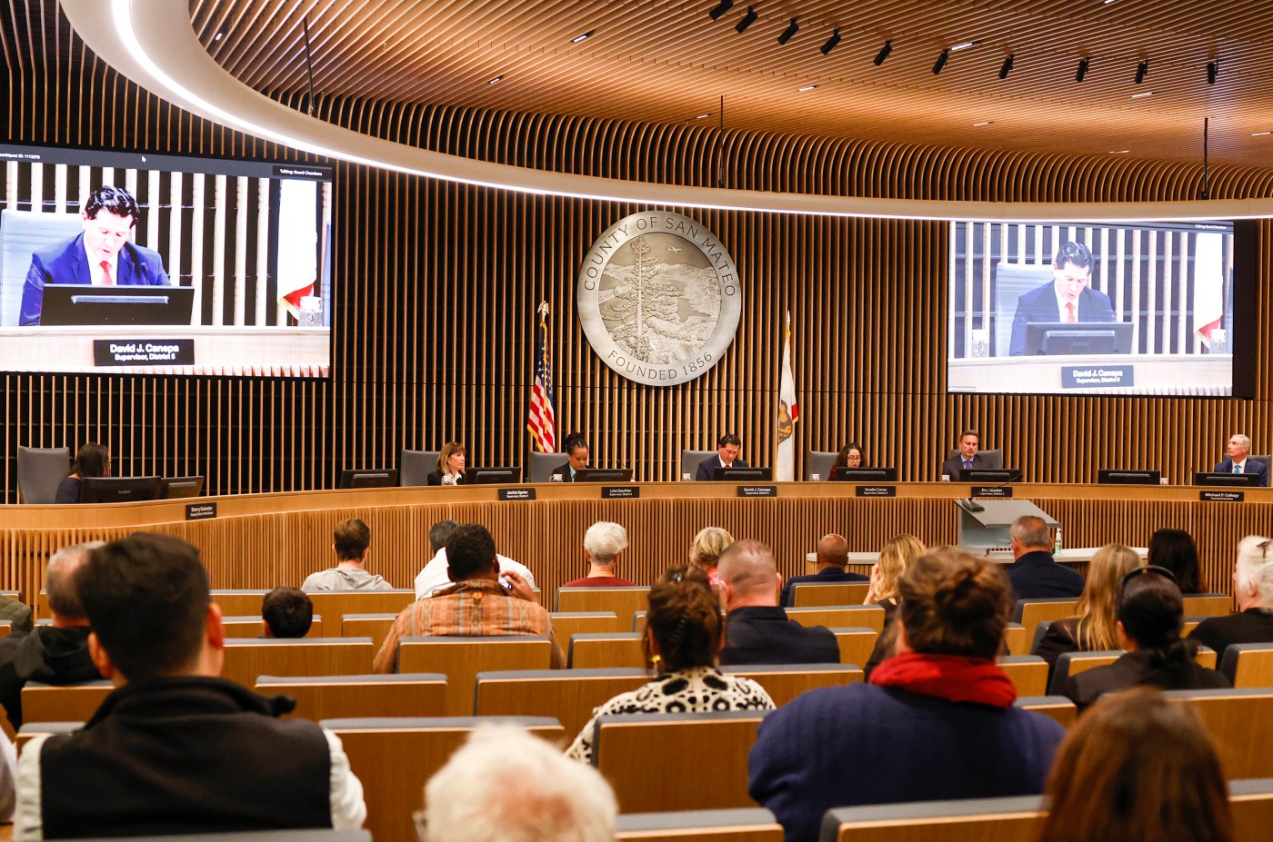 Supervisors weigh options in replacing ousted San Mateo County sheriff