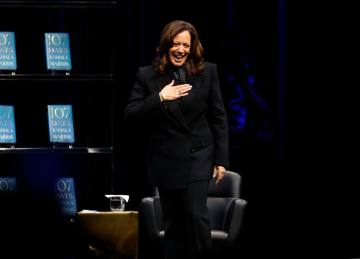 Kamala Harris tells San Francisco audience how she would have changed her campaign