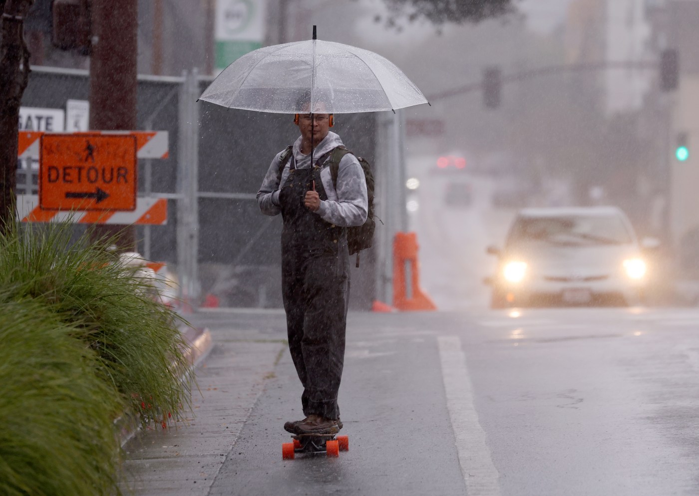 Photos: Season’s first big rainstorm drenches the Bay Area