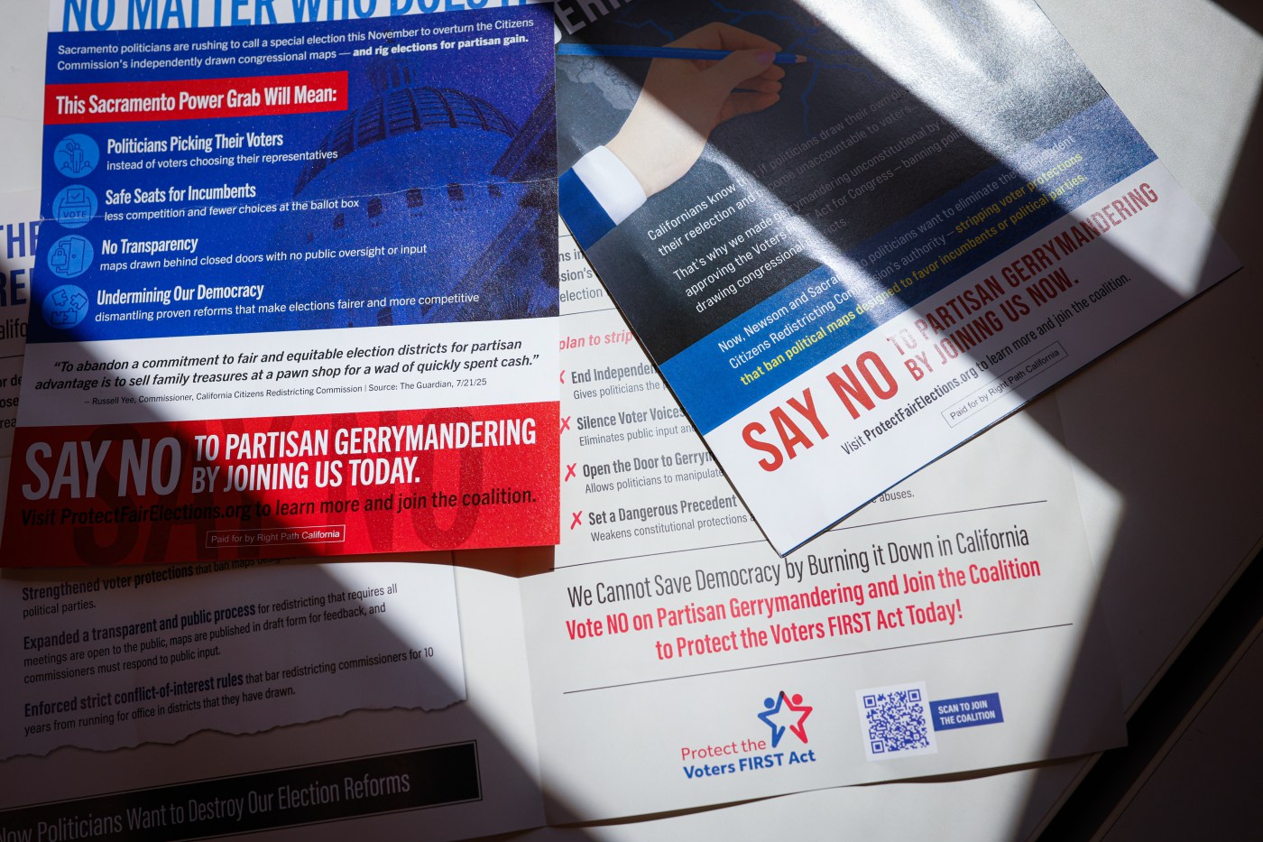 Letters: Prop. 50 is about preserving fair representation