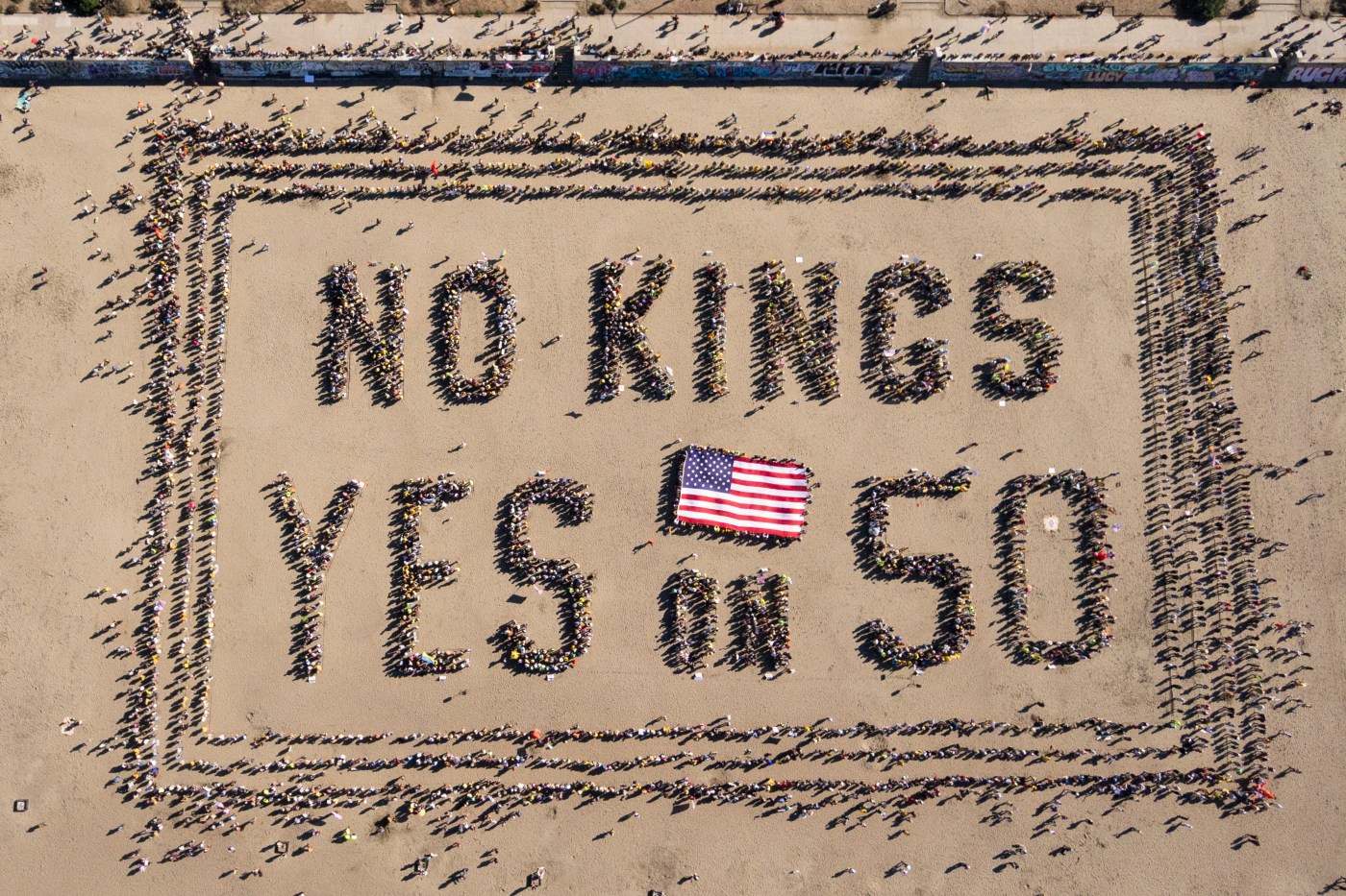 Photos: Millions turn out across the country for the “No Kings” protest