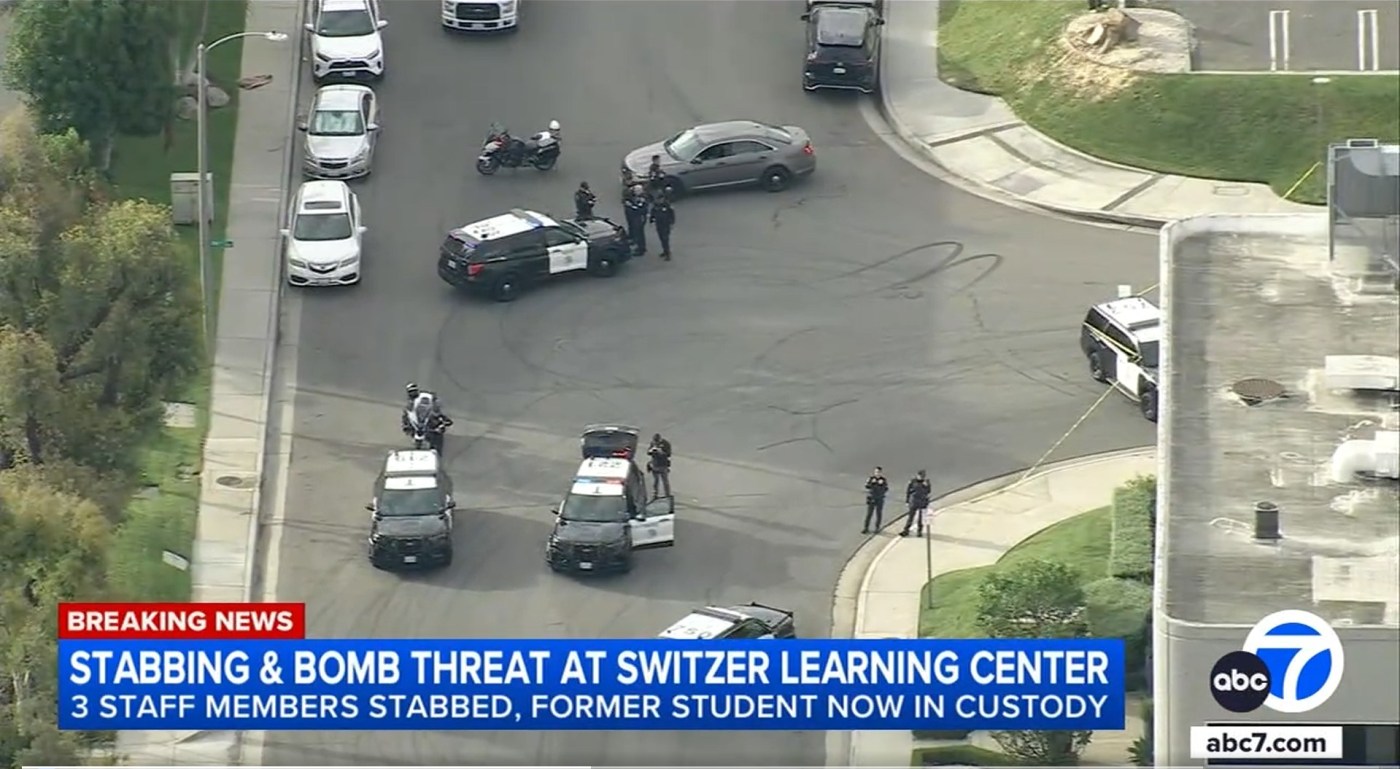 3 staffers allegedly stabbed by ex-student at private California special-ed school