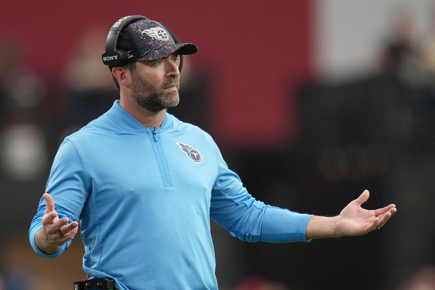 Titans fire coach Callahan, former DLS player, after 1-5 start to second season