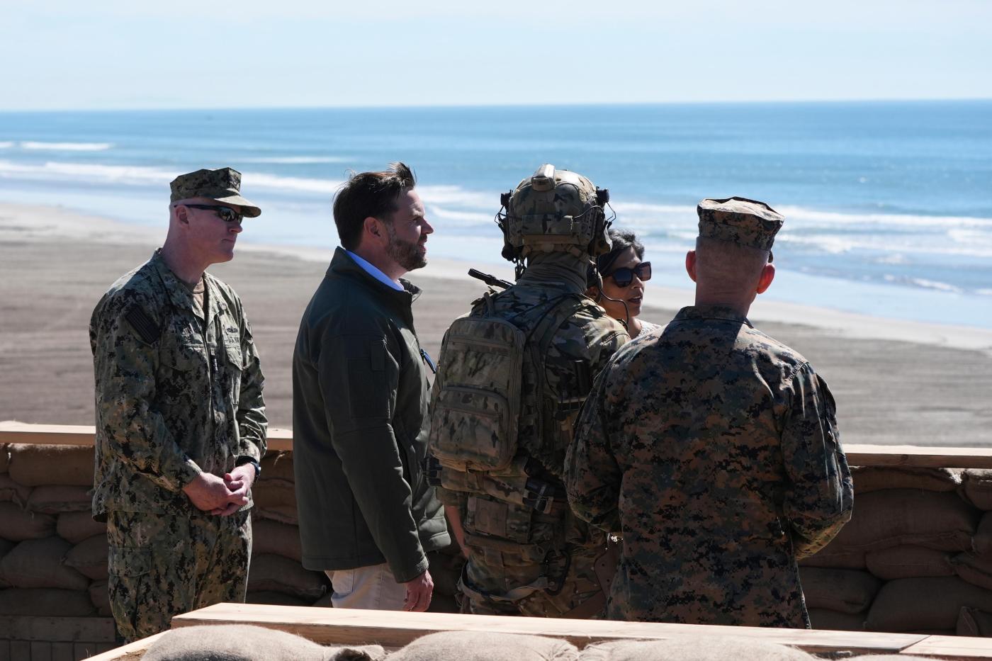 Plan to fire artillery over a California highway during JD Vance base visit irks Newsom