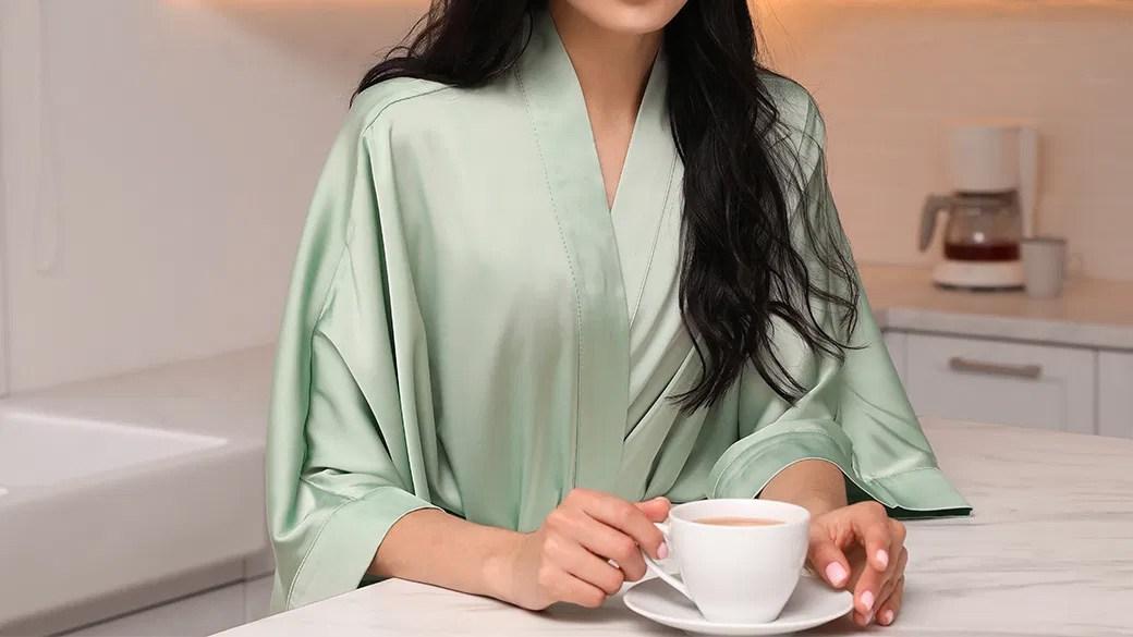 Wrap yourself in luxury with the best satin robe