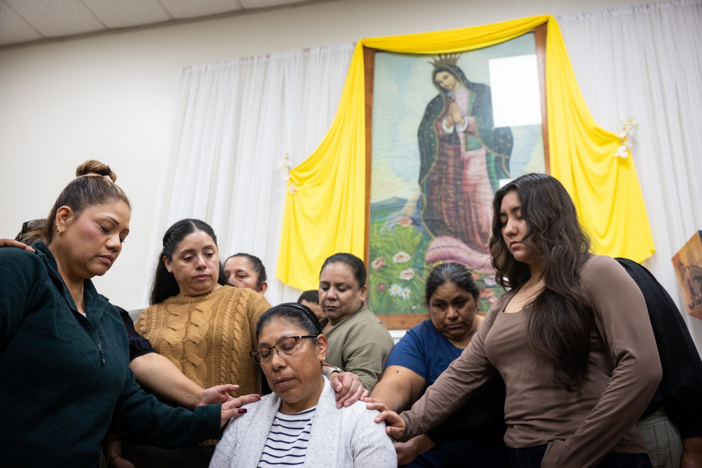 Her husband was deported to Mexico. Unwilling to remain apart, she left California to join him.