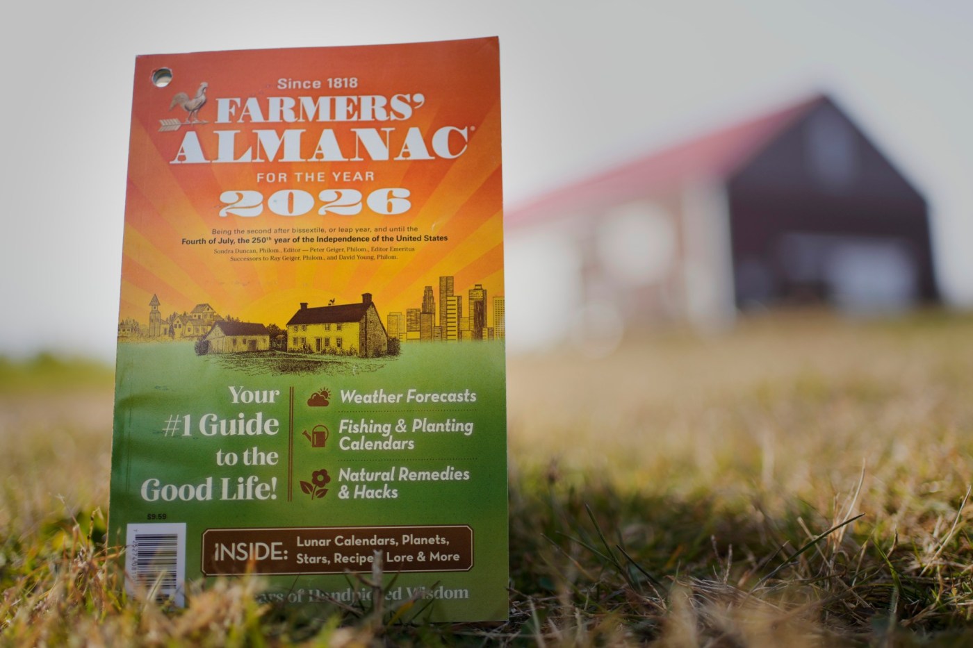 Farmers’ Almanac will end 200-year run with 2026 edition