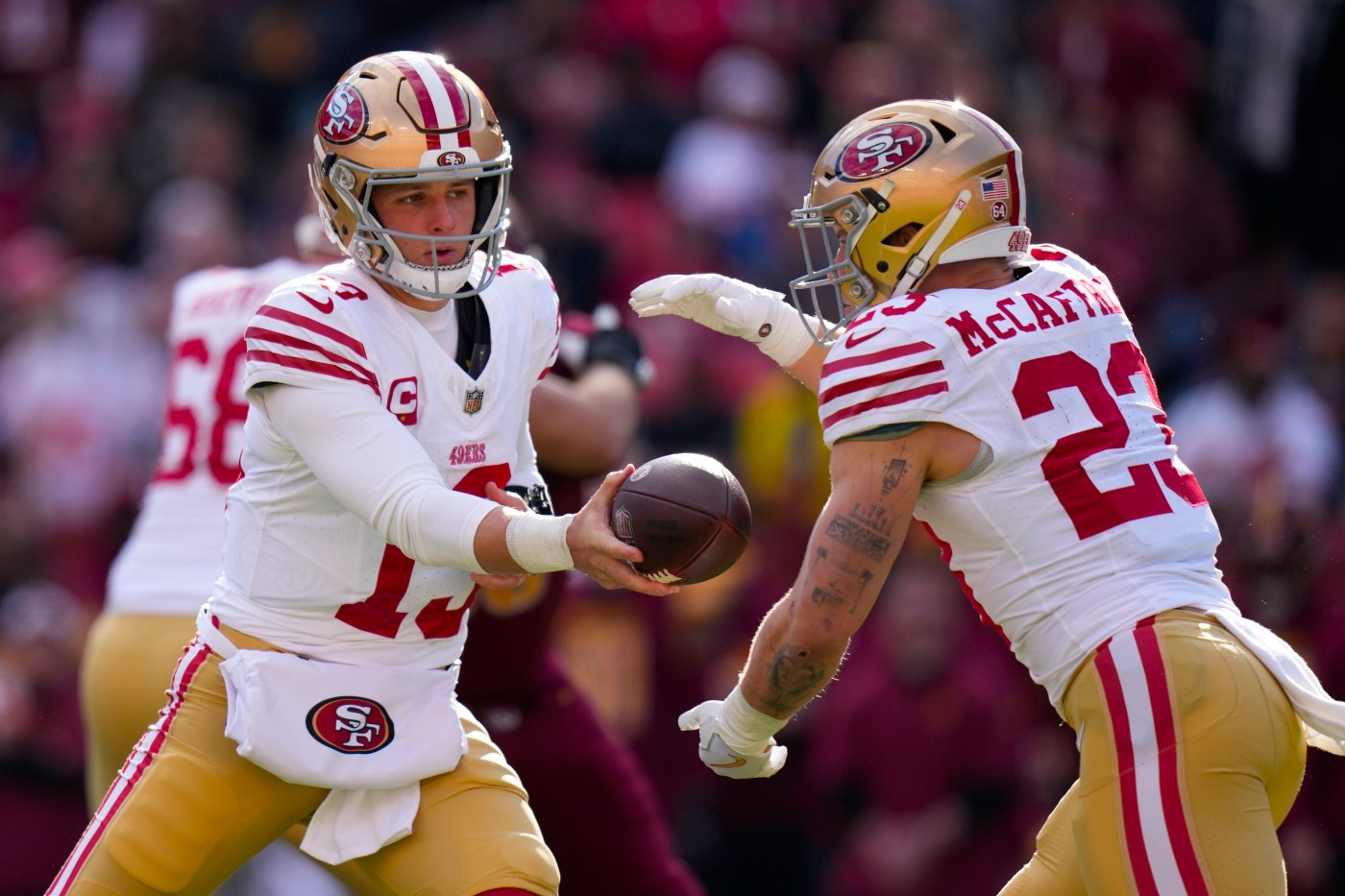 49ers launch Week 10 practices for Rams without Ricky Pearsall but with Brock Purdy, Bryce Huff