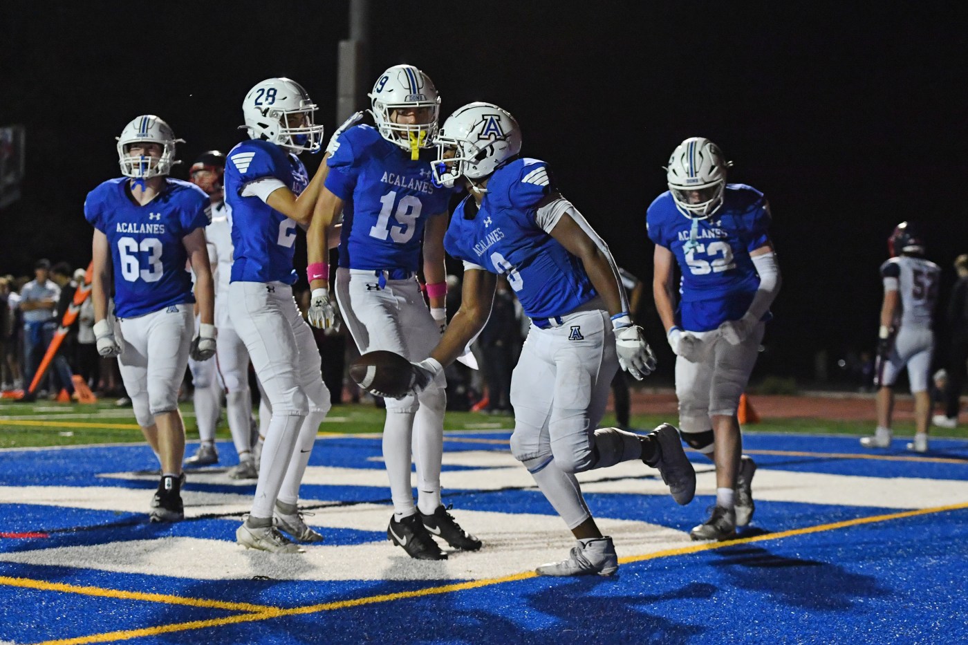 Acalanes wraps up Diablo Foothill division with commanding win over Clayton Valley