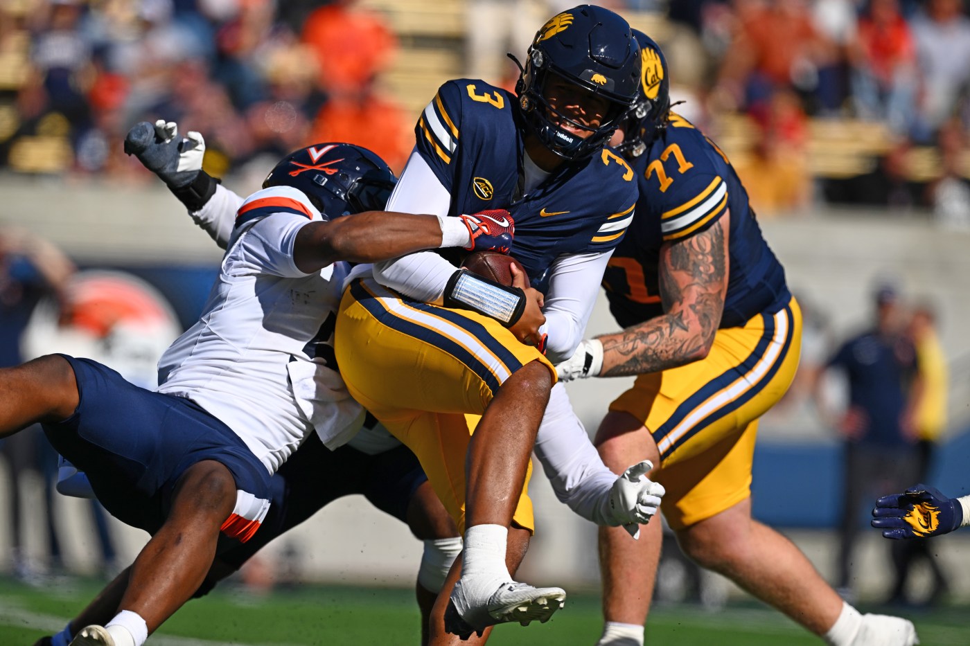 Cal focused on fundamentals in upset bid at No. 15 Louisville