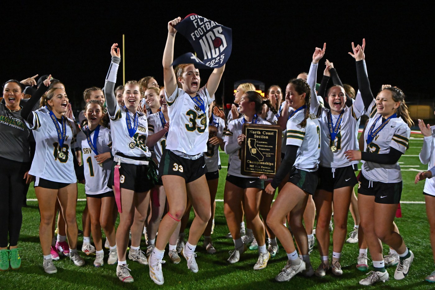 ‘We’re here to party’: Senior-free San Ramon Valley mounts second-half comeback to win NCS Division I flag title