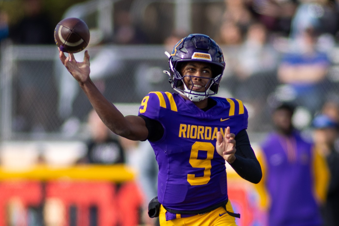 Michael Mitchell Jr. accounts for 5 TDs as Archbishop Riordan beats Mitty to set up WCAL title game with Serra