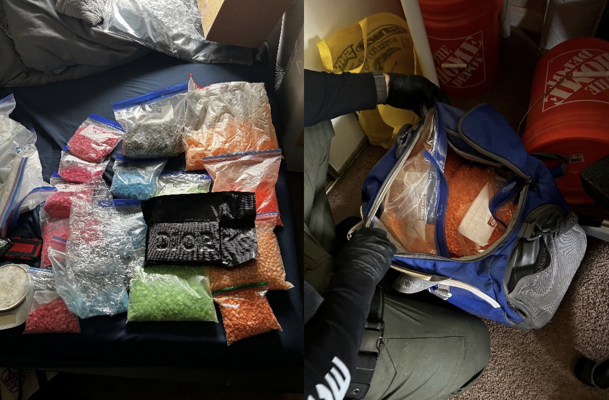 A Newark trading card store got a surprise in the mail: Three packages loaded with meth, MDMA, and Xanax