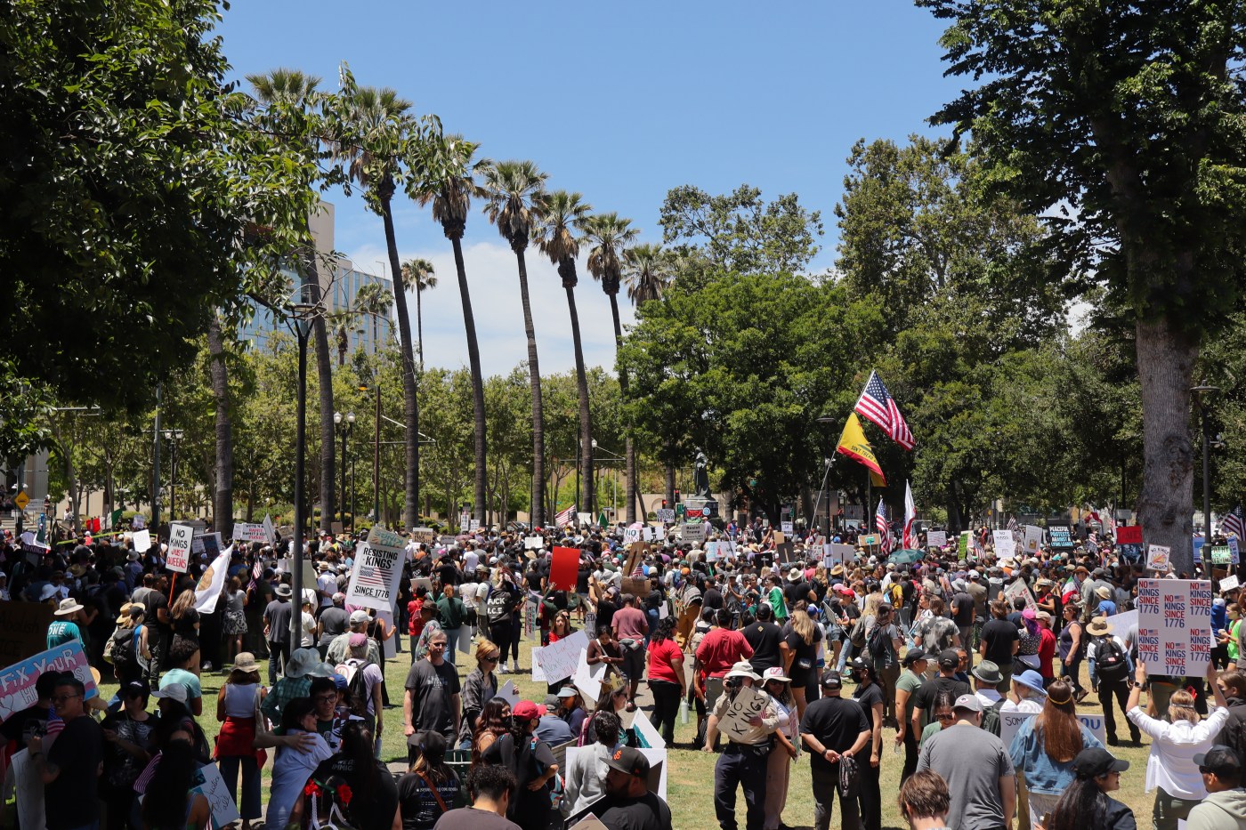 Letters: Who cares about ‘No Kings’? Millions of Americans.