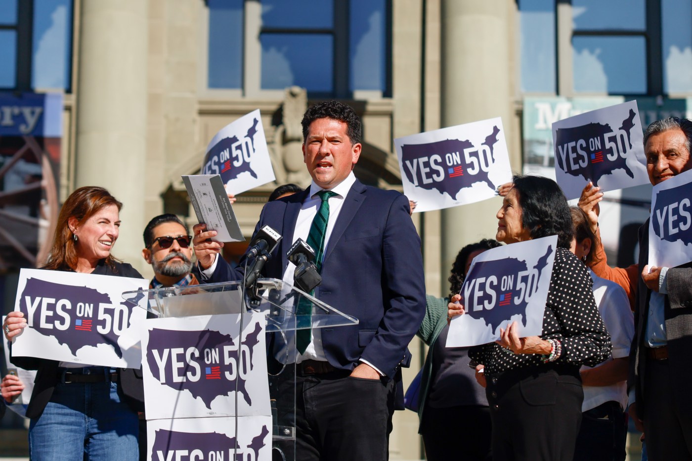 Prop 50: Trump threatens legal action saying California ballot measure is unconstitutional and a ‘giant scam’