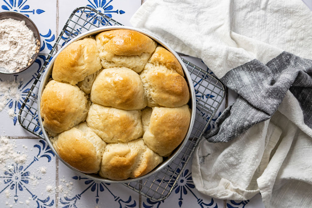 Thanksgiving for all: Gluten-free pull-apart dinner rolls that retain their chewy texture