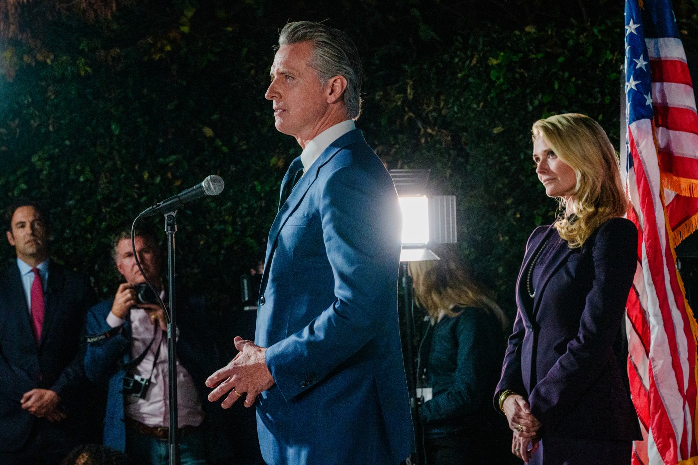 With Prop. 50 victory, ‘the fight goes on,’ Newsom says