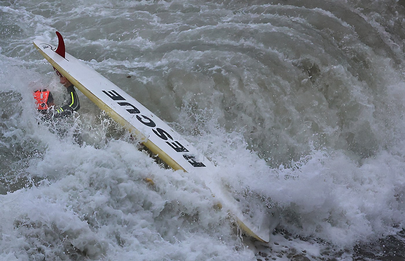 Surfer knocked unconscious at The Hook in Santa Cruz, rushed to hospital